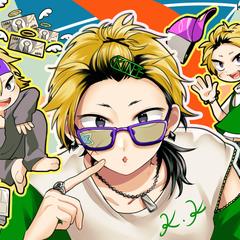 創作キャラクターイラスト