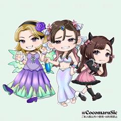 似顔絵ミニキャラ