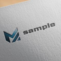 企業名非公開【Mと光を組み合わせたデザイン】