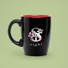 お店のロゴデザイン 【eight】