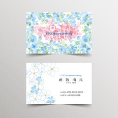 名刺-料理教室　講師