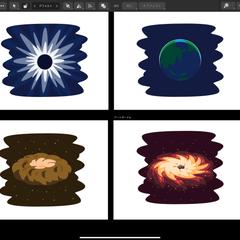 ベクターイラスト・宇宙