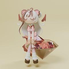 3Dイラスト 【仔熊ちょこ様】