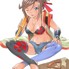 ソーシャルゲームカードイラスト04
