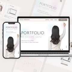 【STUDIO実装】自身のポートフォリオサイト