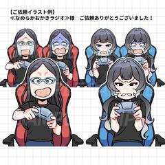 【動画サムネイル用イラスト】