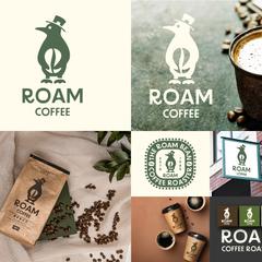 コーヒーショップのロゴデザイン制作