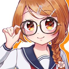 めがね女子