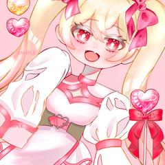 commission りぼんちゃんイラスト