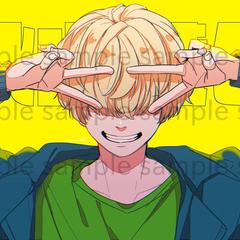 アニメ塗りsample