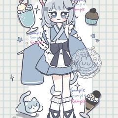 全身立ち絵背景あり