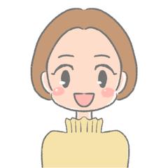 似顔絵アイコン用イラスト作成例