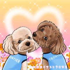 動物の似顔絵