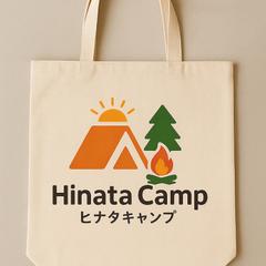 Hinata Camp ロゴデザイン　モックアップ画像