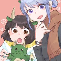 オリジナルキャラふたり