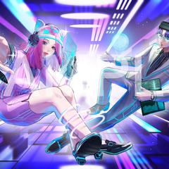 XR・メタバースイベントで使用するキービジュアルイラスト案