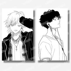 漫画風似顔絵