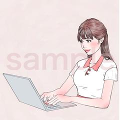 女性イラスト