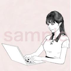 女性イラスト