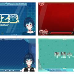Vtuberの配信用オーバーレイデザイン