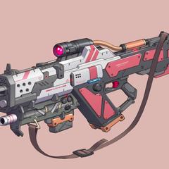 メタルフラワーズ用　ガジェットデザイン銃