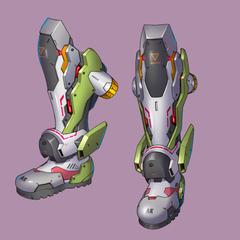メタルフラワーズ　ガジェットデザイン　ブーツ