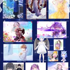 2022年10月ご依頼イラストまとめ