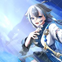 Vtuber様の周年記念グッズ用イラスト