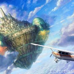 ハウメアの鏡と天空黙示録(ゲーム背景イラスト)