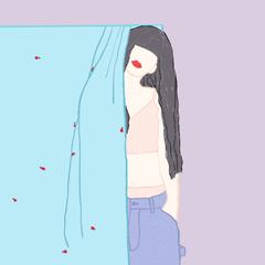 女の子のイラスト