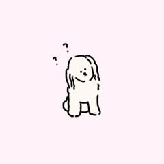 わんわんのイラスト