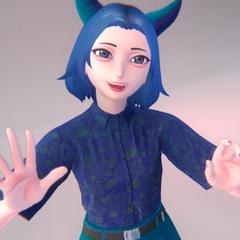 VRChat想定 オリジナルアバター「セトア」