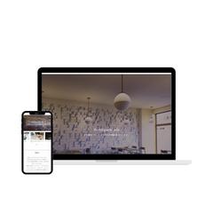 カフェサイトのランディングページを作成しました。