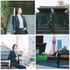 【HP用】野外でプロフィール写真撮影