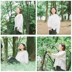 【公式LINE・メルマガ用】代々木公園でプロフィール写真撮影