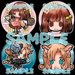 オリジナル デフォルメキャラクター 小物付き