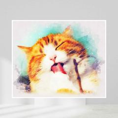 写真加工（水彩画風）