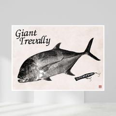 デジタル魚拓（墨魚拓）