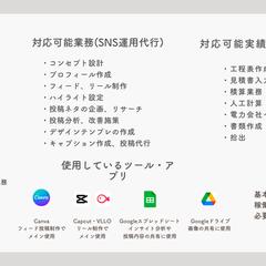 SNS運用代行｜企画・制作・分析まで対応