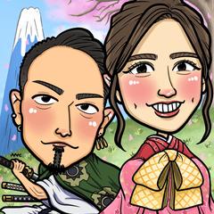 誕生日のプレゼントに似顔絵！