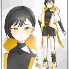 【サンプル】IRIAM向け立ち絵｜凛としたボーイッシュ