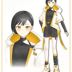 【サンプル】IRIAM向け立ち絵｜凛としたボーイッシュ