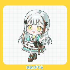 【有償実績】ミニキャライラスト｜幼さ残る美少女