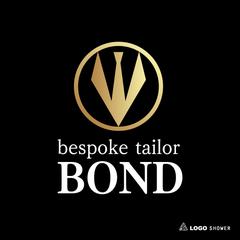 bespoke tailor BOND様のロゴデザイン