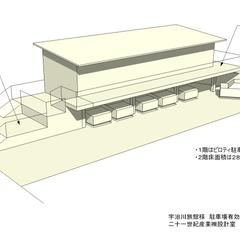 宇治川を望む商業施設