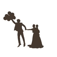 シルエットイラスト