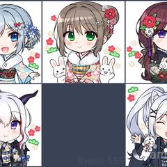 デフォルメイラスト作例