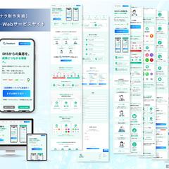 ココナラ制作実績｜SaaS・Webサービスランディングページ