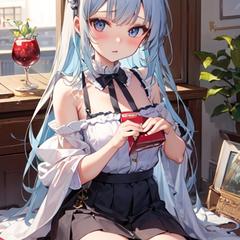 AI美女イラスト画像