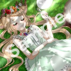 　Vtuberさんのお誕生日イラスト